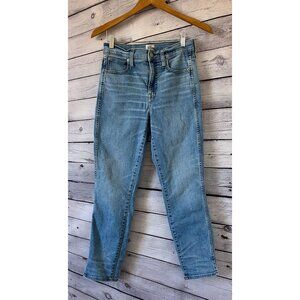 J. CREW DENIM Vintage Straight Jean with Bottom Slits - Women's SIZE 27